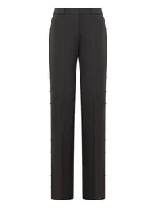 Брюки с вырезами Del Core, черный