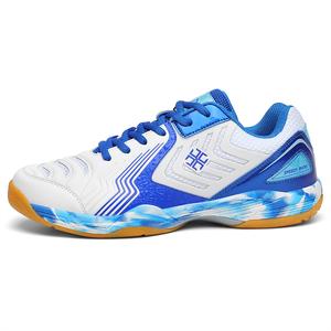 Антискользящие и износостойкие легкие низкие бадминтонные кроссовки мужские TOMAY, бело-красные