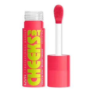 Жидкие румяна для лица Fat Cheeks Dewy NYX Professional Makeup, Bouncin Berry