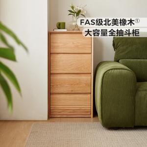 Lin'S Home Furnishing Комод для спальни из массива дуба, 7 ящиков, настенный, цвет Natural Wood Color, модель LH261