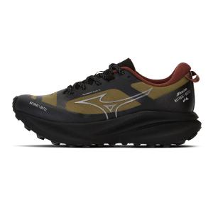 Плюс PL Уличные Кроссовки Unisex Низкие Распыление Черный/Желтый Зеленый Mizuno