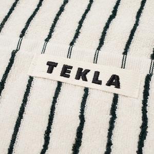 Tekla Fabrics Органическое махровое банное полотенце, белый