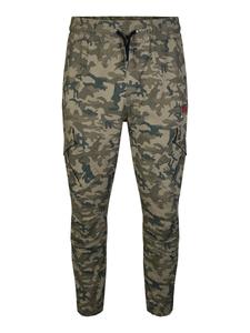 Зауженные брюки-карго SikSilk, цвет Khaki/Olive/Dark green