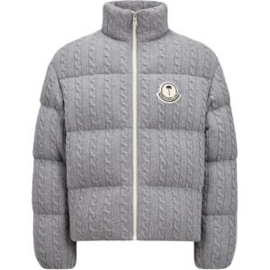Moncler Гений X Пальмовые ангелы Короткая пуховая куртка, Gray