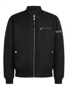 Двусторонний бомбер KARL LAGERFELD, черный
