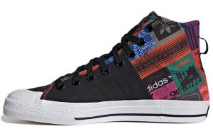 Кроссовки Adidas Originals Originals Nizza Hi Rf 'Black Orange'