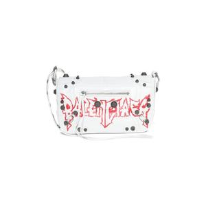 Сумка через плечо Balenciaga Le Cagole Flap Shoulder Bag, цвет Optic White