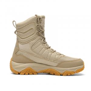 Кроссовки для пешего туризма / треккинга унисекс с высоким верхом белого цвета Gluna, цвет 68935 sand color