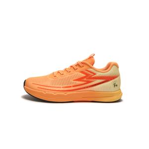 Детские кроссовки для бега с противоскользящей амортизацией, износостойкие, дышащие 361°KIDS, оранжевый/желтый