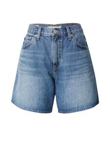 Джинсы свободного кроя LEVI'S  High-Rise Baggy Shorts, Blue Denim