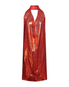 Платье Bottega Veneta, оранжевый