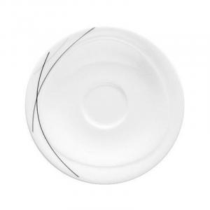 Комбинированное блюдце Trio Highline 13,5 см Seltmann Weiden, белый черный