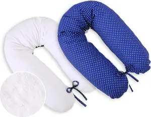 Подушка для беременных - подушка для релаксации - комфорт с обеих сторон, оптимальная поддержка 170 см BellaFurn