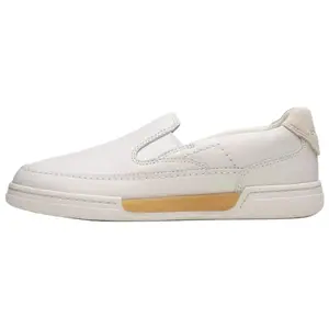 Кроссовки для скейтбординга CraftMatch Slip Low, женские, цвета экрю Clarks, Ecru