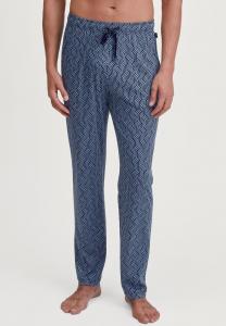Пижамные брюки Calida SLEEP FREE MIT SEITENTASCHEN, Glacier Lake/Light Blue