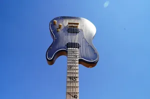 Электрогитара Schecter DIAMOND SERIES Meegs PT EX (27,5" баритонный масштаб) Charcoal Burst, 6 струн (2024)