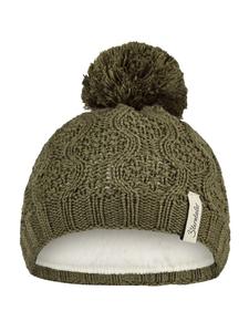 Вязаная шапка Sterntaler, темно-зеленый
