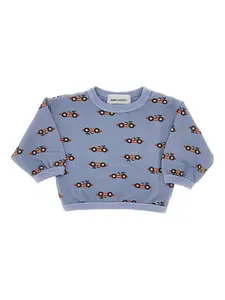 Свитшот с гоночной машиной Bobo Choses, синий