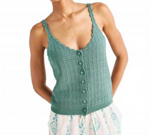 Свитер-топ Poppy в цвете лагуна Splendid, Lagoon