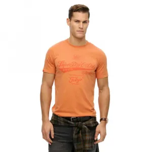 Футболка с коротким рукавом Superdry Workwear Washed Relaxed, оранжевый