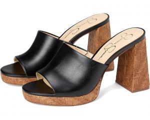 Туфли Jessica Simpson Kameena Mule Platform Sandals, черный