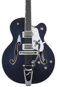 Электрогитара Gretsch G6136T-RR Rich Robinson Signature Falcon - Цвет Raven's Breast Blue