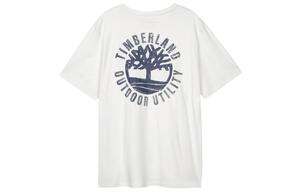 Футболка унисекс белая Timberland, белый