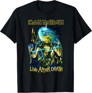 Футболка Iron Maiden - Live After Death, черная