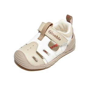 Низкие детские туфли Infant And Toddler GINOBLE, бежевый/коричневый