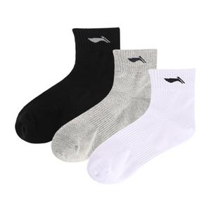 Унисекс носки LINING, черный/белый/серый