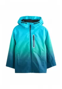Водонепроницаемая куртка-анорак стандартного кроя Next, Blue/Green Dip Dye