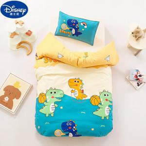 Disney Детский пододеяльник 120х150 см, 100% хлопок, дизайн Dinosaur Sports, с 6 наволочками 30х50 см