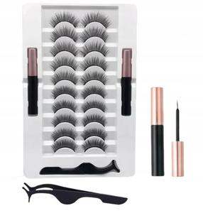 Накладные ресницы 10 пар inna