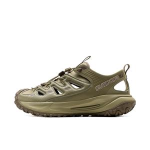 XTEP Нескользящие быстросохнущие кроссовки для походов по реке, мужские, зеленые