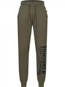 Спортивные брюки "Logo Large", стандартный крой, зеленого цвета Lonsdale