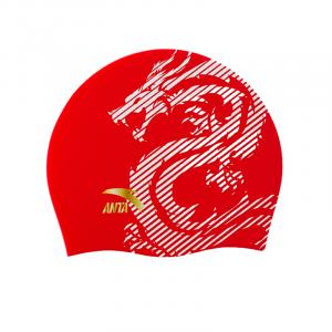 ANTA Силиконовая плавательная шапочка Unisex Red