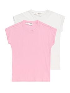 Футболка Urban Classics, цвет Pink/White