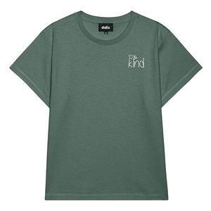 Женская футболка Be Kind с высокой талией Dalix, Pine
