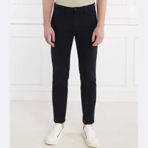 Зауженные брюки-чиносы Boss, синий