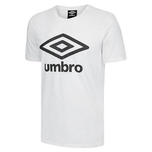 Мужская футболка с большим логотипом Umbro, белый