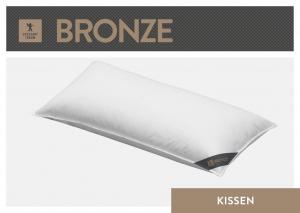 Подушка Spessarttraum Bronze Наполнитель: 85% перо/15% пух Чехол: 100% хлопок Размер 40 x 80 см