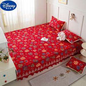 Disney Простыня на резинке 250х200 см, молочный бархат, цвет Baifu