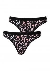 Стринги Buffalo, черный