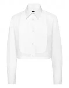 Укороченная рубашка с длинными рукавами Philipp Plein