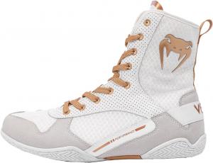 Боксерские кроссовки Venum Elite, белый/золотой