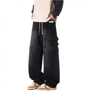 Джинсы мужские Moderate Wide Leg VanCamel, черный