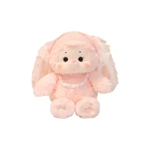 Милый плюшевый кукла Meow Sheep Meow Rabbit в стиле бега, высота 40 см PUDOWRABBIT