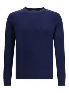 Свитер с круглым вырезом Aragona, синий