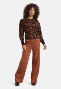 Джемпер Smashed Lemon Jumper, Black - Cognac/Black