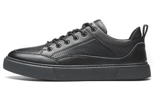 Кеды мужские, обувь для скейтбординга низкая St&Sat, черный